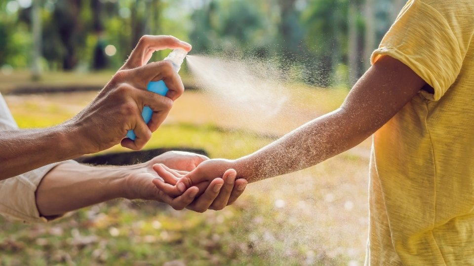 malaria prevention spray